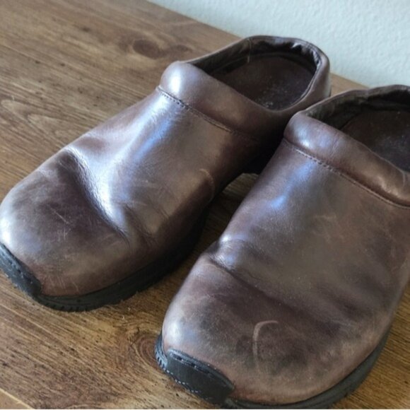 Merrell Womens Dark Brown Slip-On Loafers - Picture 5 of 7